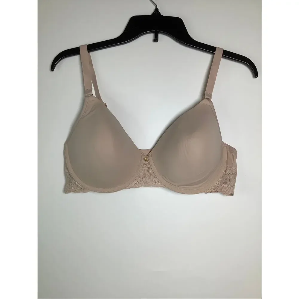 Natori Women's 38D Mocha Bliss Perfection Contour Underwire T Shirt Bra C15-6